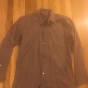 Bill Robinson Brown medium dress shirt used